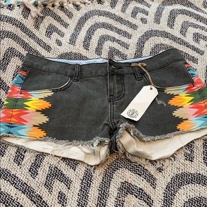 Aztec printed shorts (Element)